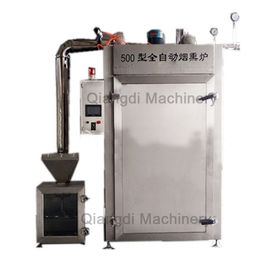 electric type automatic fish meat chicken bacon sausage smoking machine